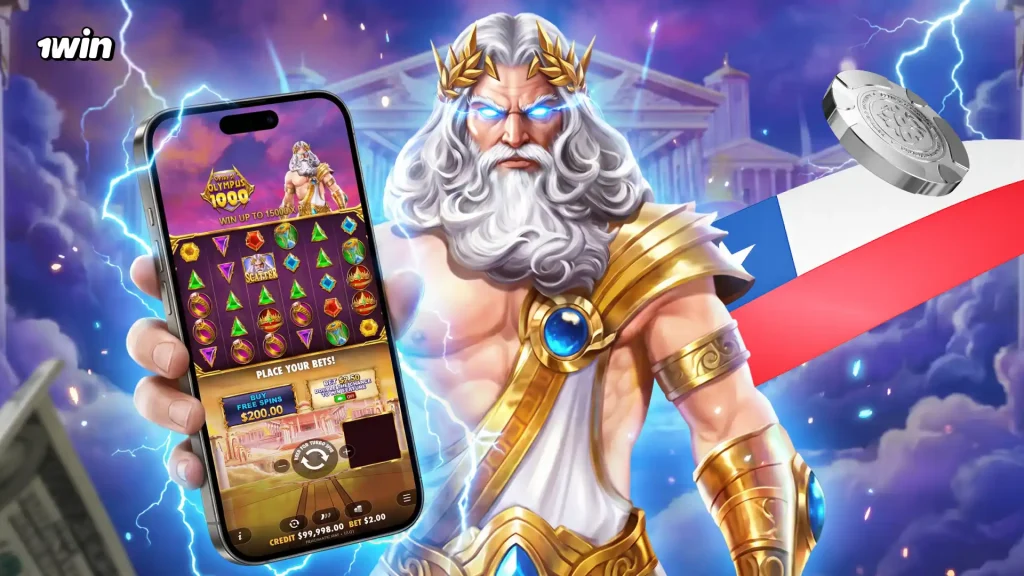 Gates of Olympus en las tragamonedas de 1win